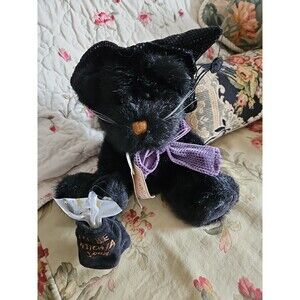 Boyds Bears Halloween 10" Cat Plush "Zelda Z Witchypuss"